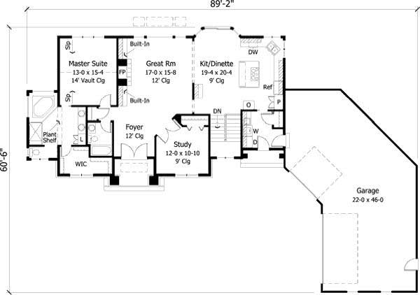 Floor Plan First Story
