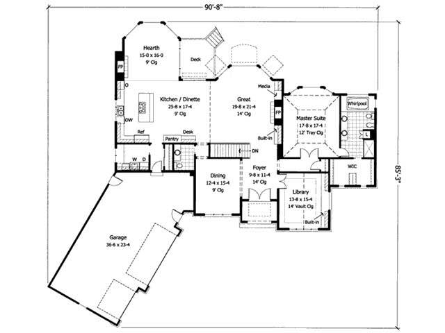Floor Plan First Story