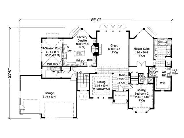 Floor Plan First Story