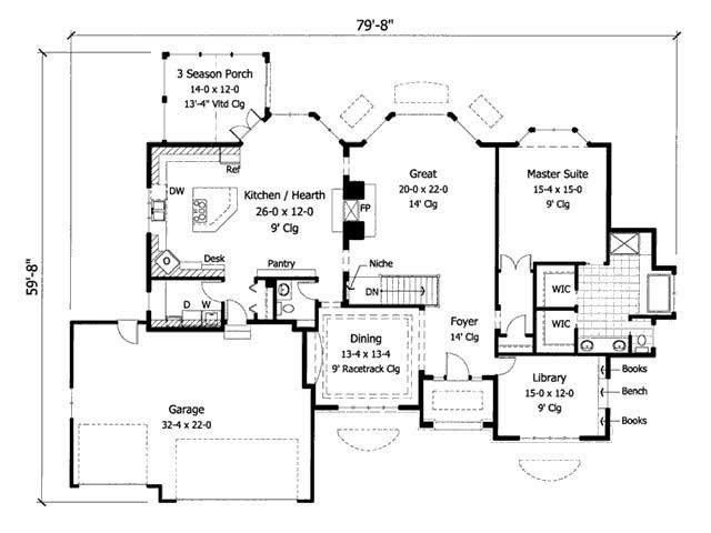 Floor Plan First Story