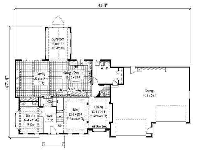 Floor Plan First Story