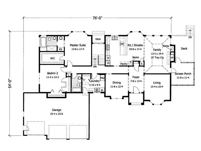 Floor Plan First Story