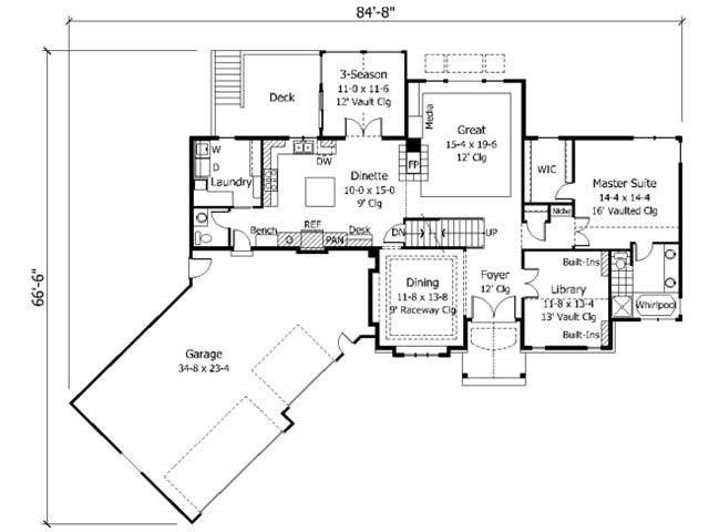 Floor Plan First Story