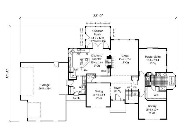 Floor Plan First Story