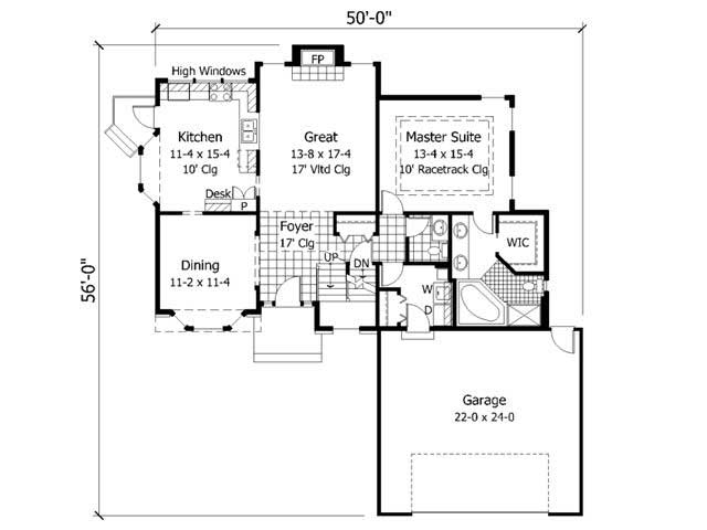 Floor Plan First Story