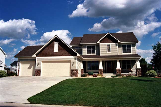 3-Bedroom, 2278 Sq Ft Country Home Plan - 165-1131 - Main Exterior