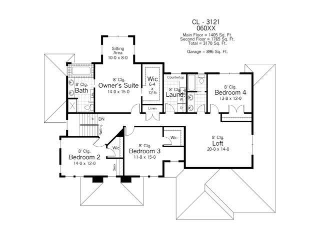 Floor Plan Second Story