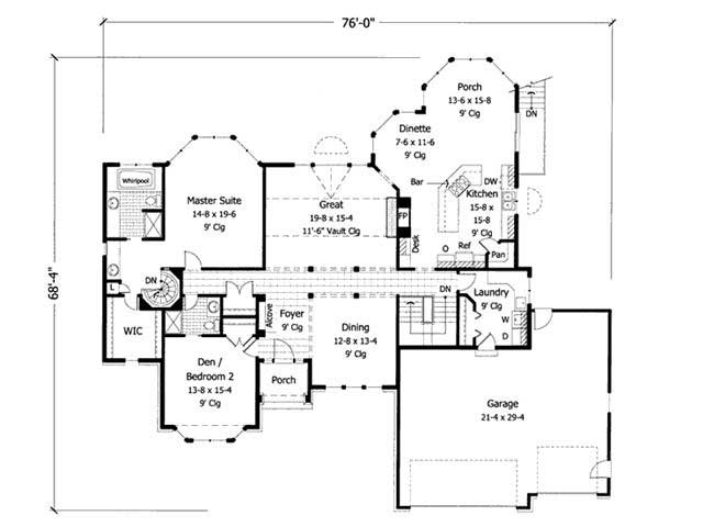 Floor Plan First Story