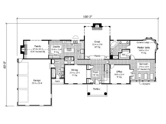 Floor Plan First Story