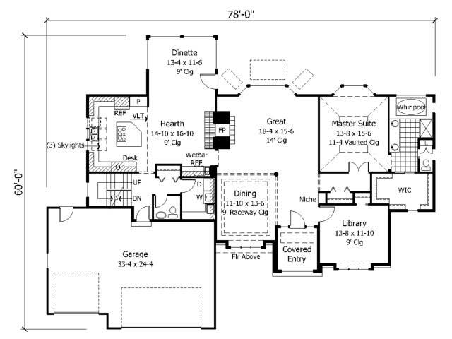 Floor Plan First Story