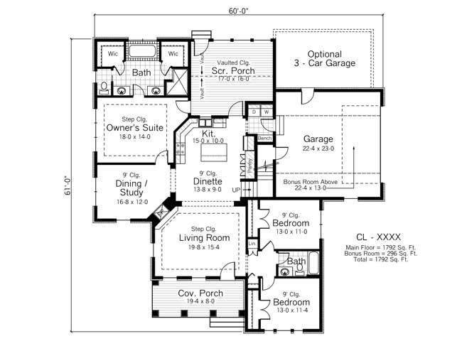 Floor Plan First Story