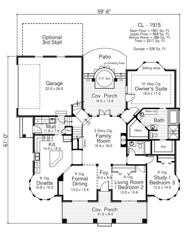 Floor Plan First Story