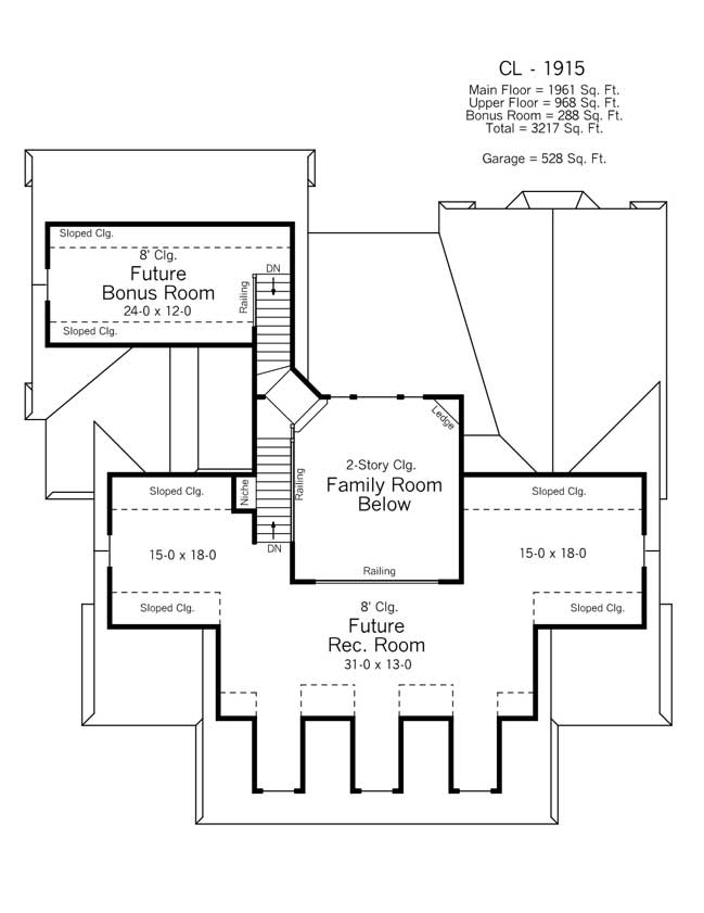 Floor Plan Second Story