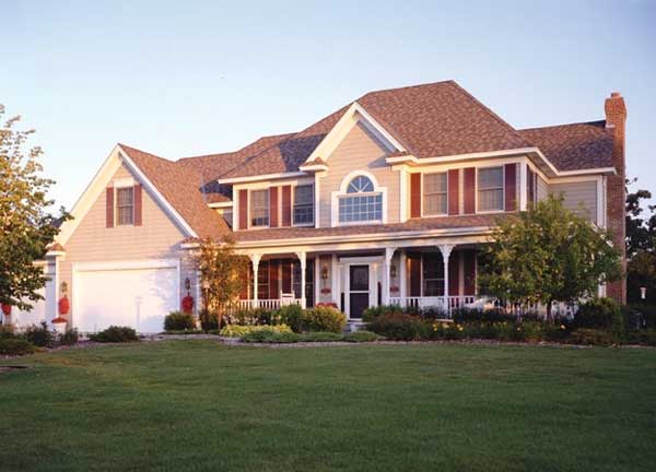 3-Bedroom, 2951 Sq Ft Country House Plan - 165-1145 - Front Exterior