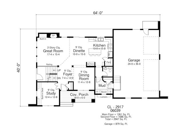Floor Plan First Story