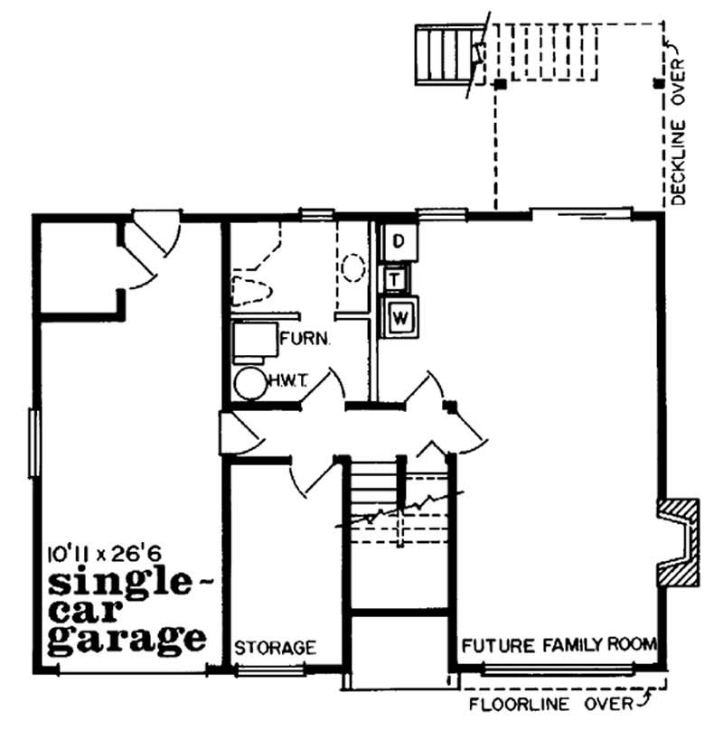 Lower Level Floor Plan