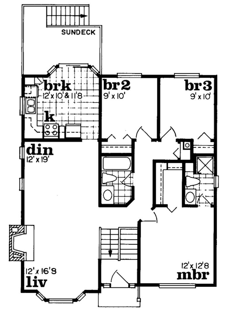 Upper Level Floor Plan