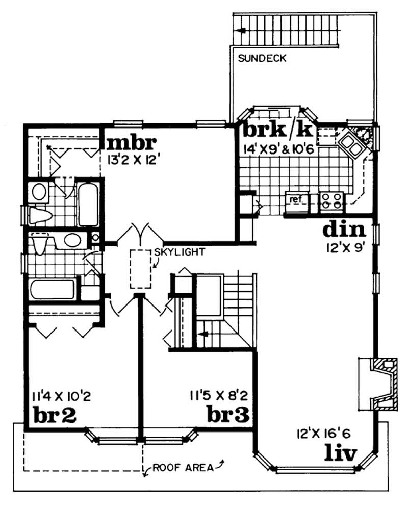 Upper Level Floor Plan