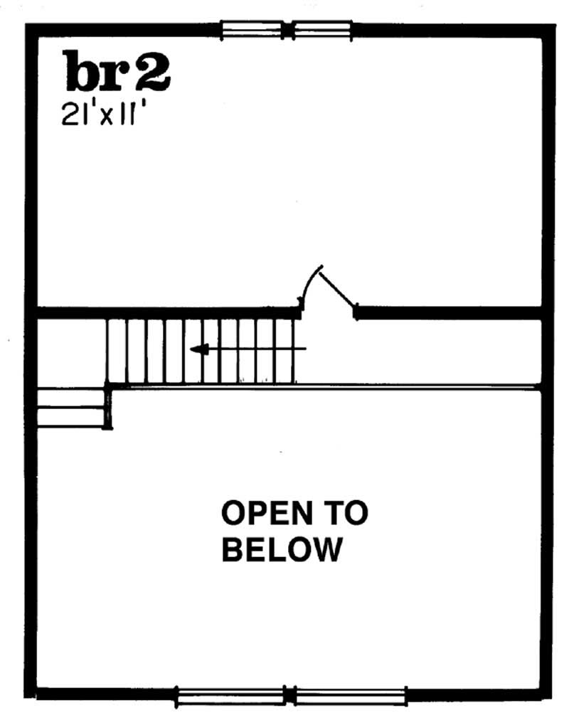 Upper Level Floor Plan