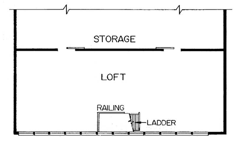 Upper Loft/Storage