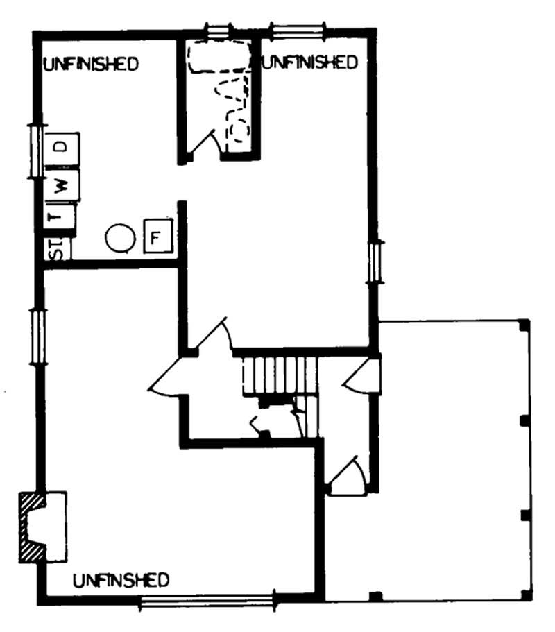 Lower Level Floor Plan