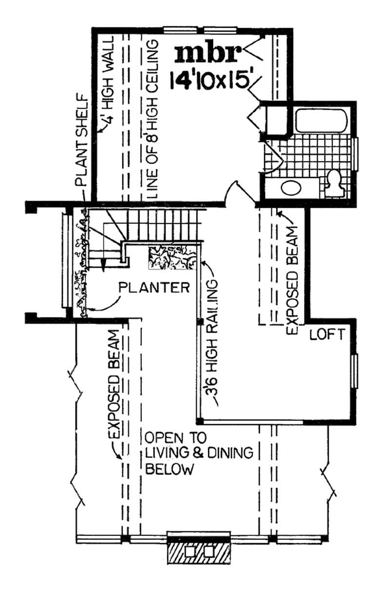 Upper Level Floor Plan