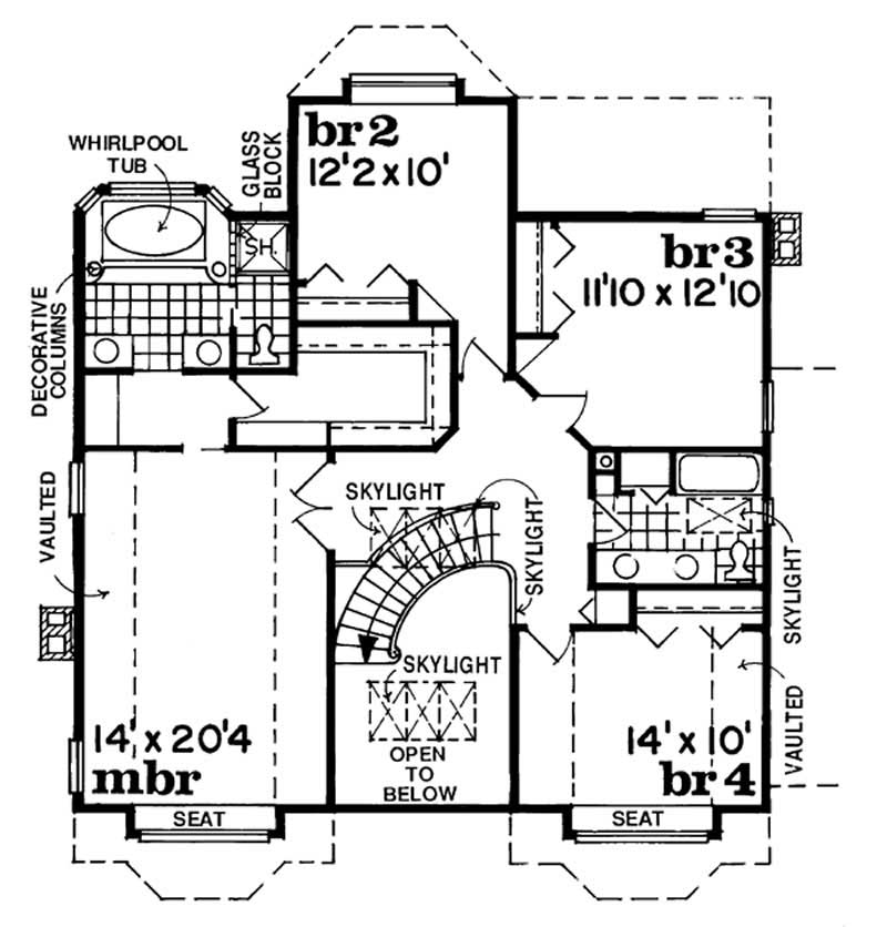 Upper Level Floor Plan