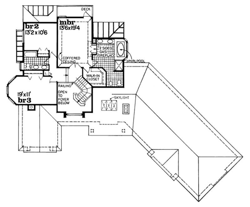 Upper Level Floor Plan