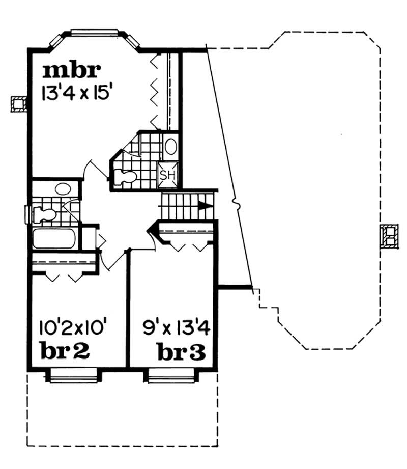 Upper Level Floor Plan