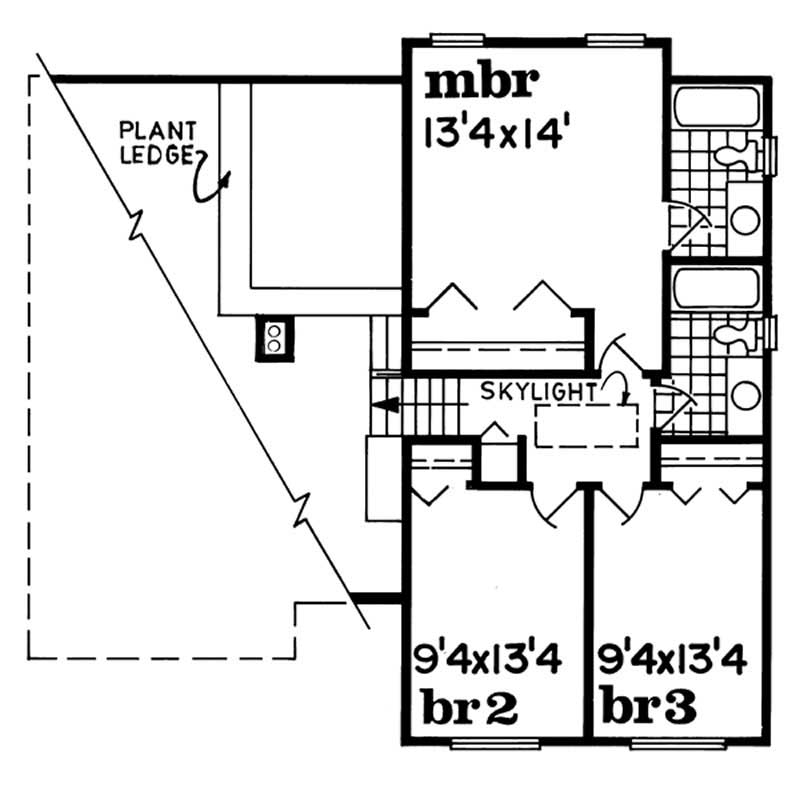 Upper Level Floor Plan