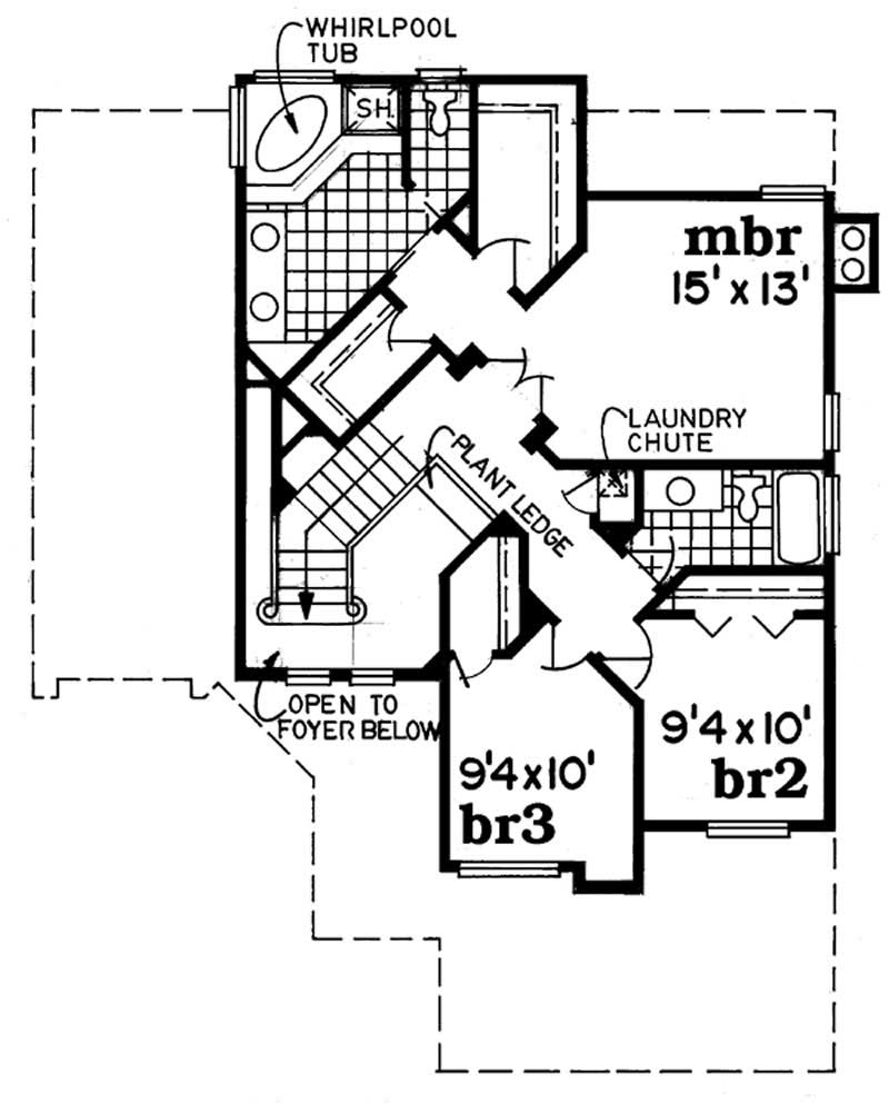 Upper Level Floor Plan