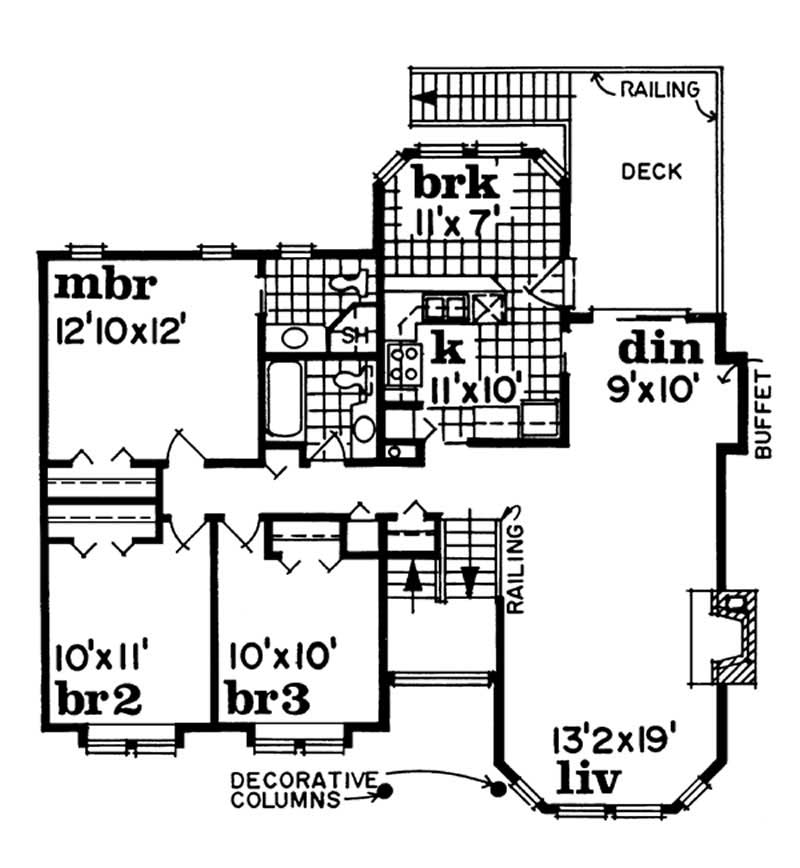 Upper Level Floor Plan