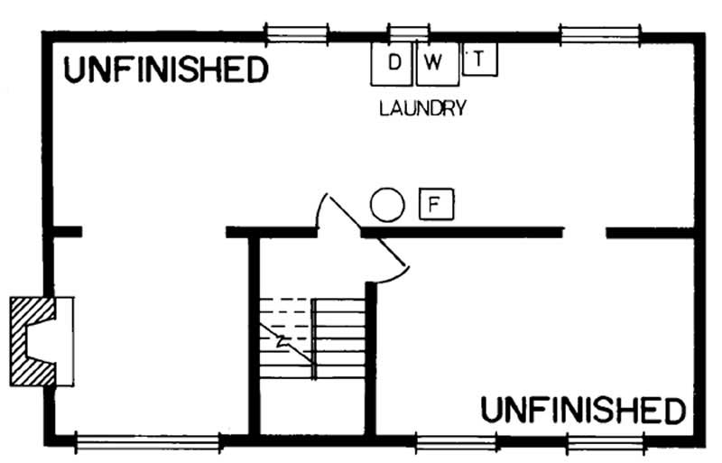 Lower Level Floor Plan