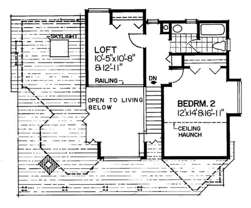 Upper Level Floor Plan