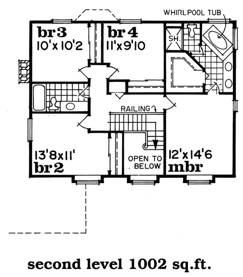 Floor Plan Bonus Room