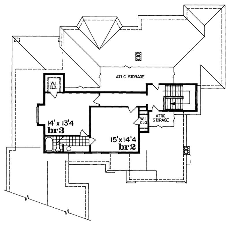 Upper Level Floor Plan