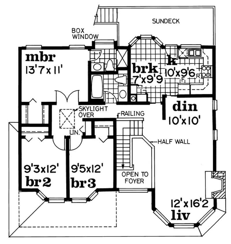 Upper Level Floor Plan