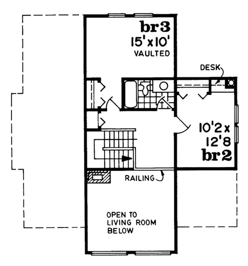 Upper Level Floor Plan