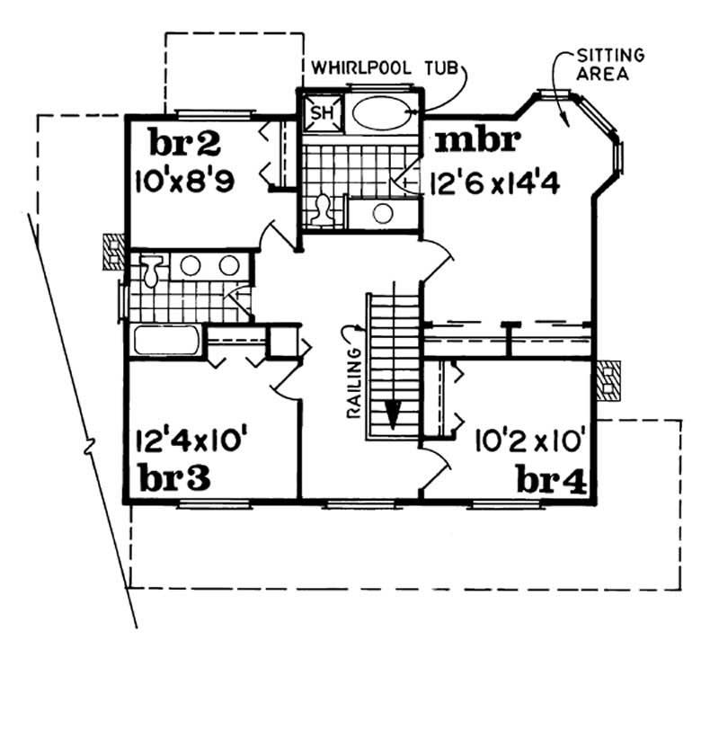 Upper Level Floor Plan