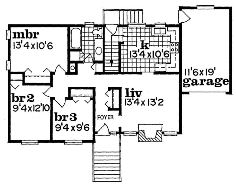 Upper Level Floor Plan