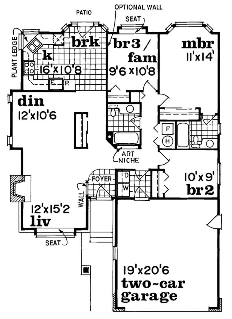 Upper Level Floor Plan