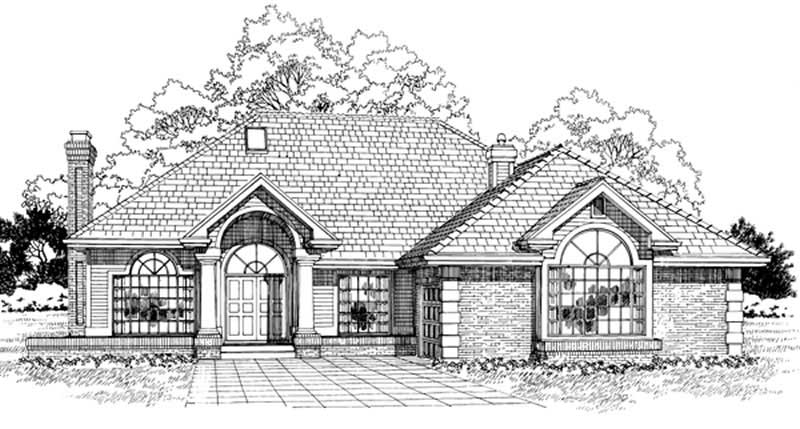3-Bedroom, 2094 Sq Ft Contemporary Home Plan - 167-1173 - Main Exterior