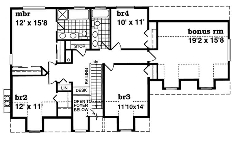 Upper Level Floor Plan