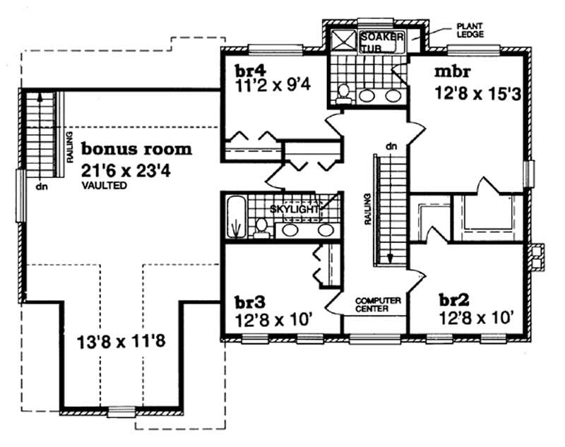 Upper Level Floor Plan
