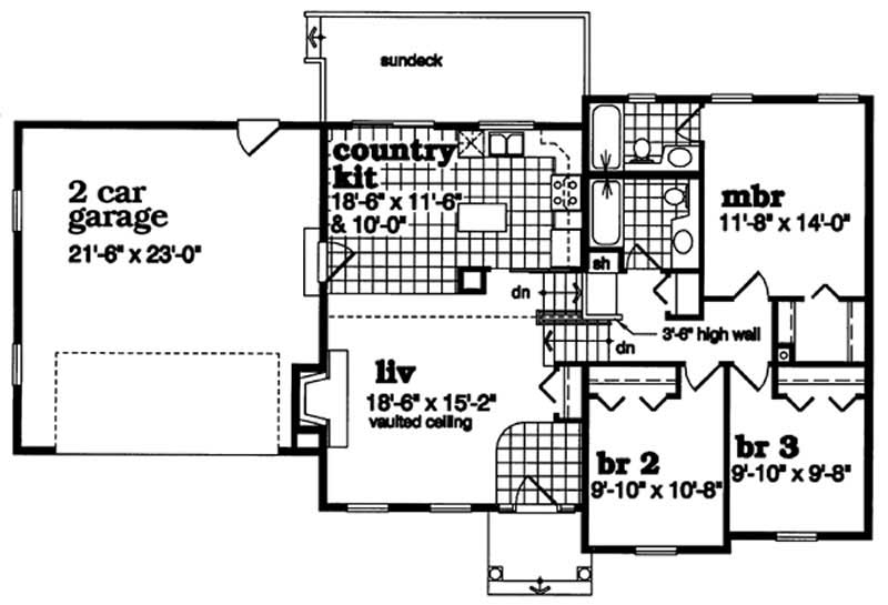 Upper Level Floor Plan
