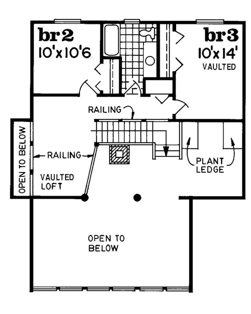 Upper Level Floor Plan