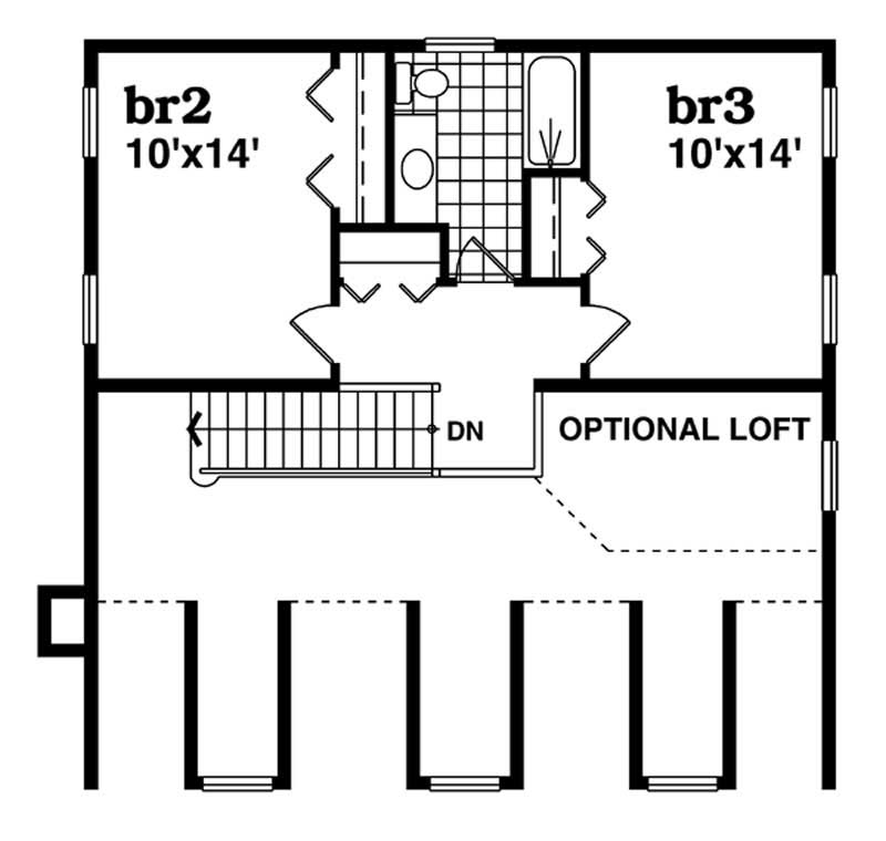 Upper Level Floor Plan