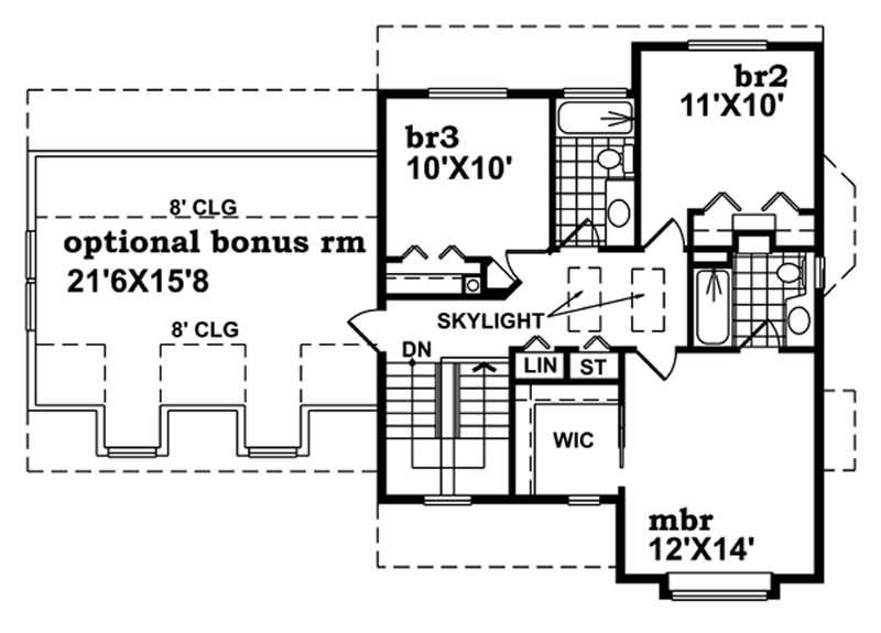 Upper Level Floor Plan