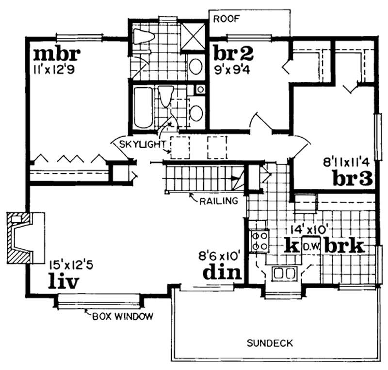 Upper Level Floor Plan