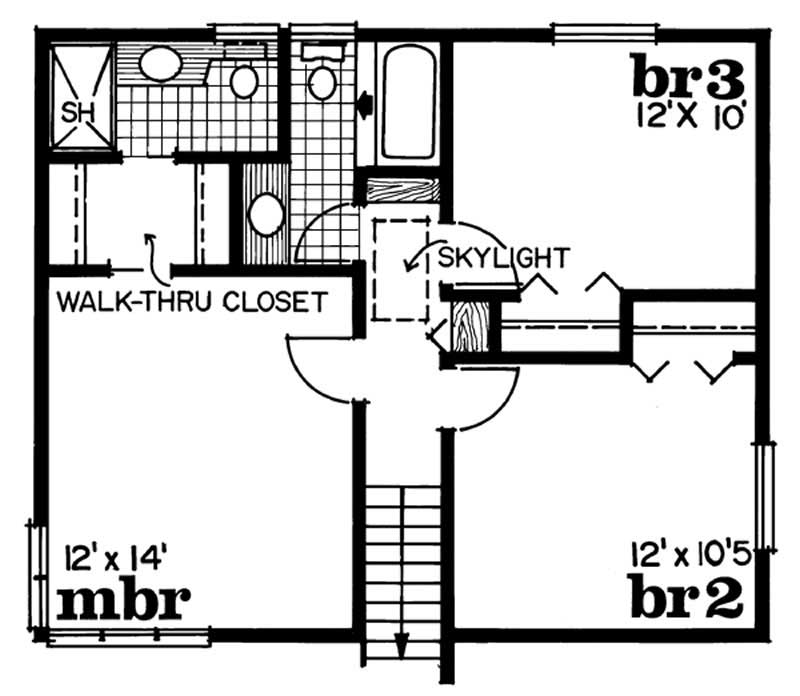 Floor Plan Second Story